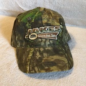 JAKES Camo hunting hat National Wild Turkey Federation Realtree camouflage cap